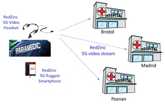 5ginFIRE_Display RedZinc selected to carry out 5G video stream scale testing on 5GinFIRE testbed | RedZinc Services